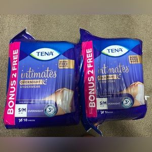 Brand new Tena intimates overnight underwear
